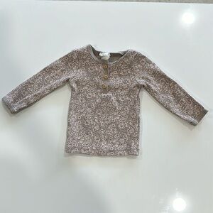 Floral long sleeve shirt